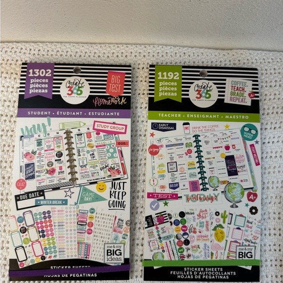 The Happy Planner Other - Create 365 colorful Sticker the happy planner set of 2